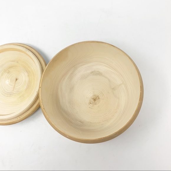 Vintage Round Wooden Trinket Hand Painted Windmill - Picture 8 of 11